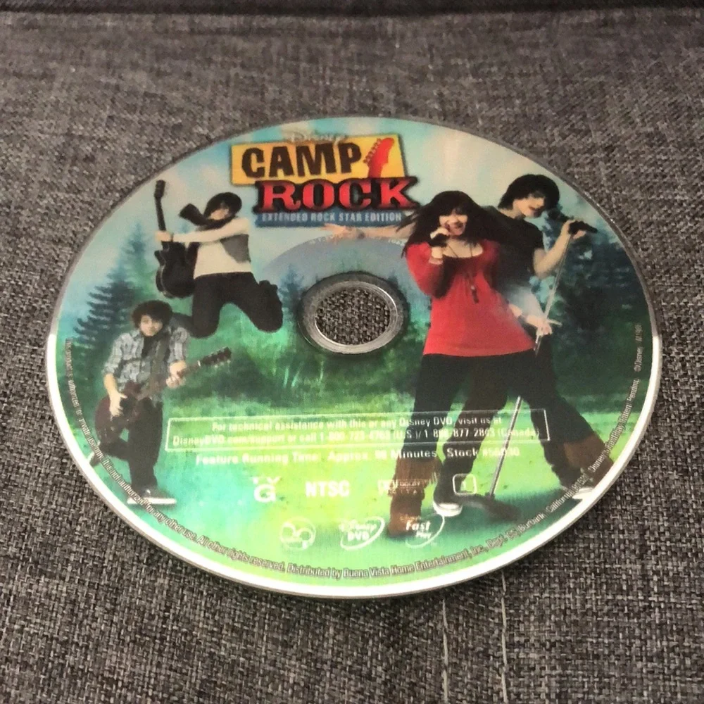 Camp Rock Extended Rock Star Edition Disney DVD - Picture 5 of 6